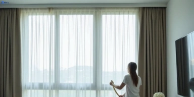Delicate fabric curtain stain removal silk velvet sheer camira treatment